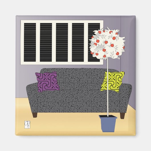 Windows Shutters Magnet (Voorkant)