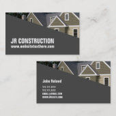 Windows Siding Contractor Construction Visitekaartje (Voorkant / Achterkant)