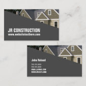 Windows Siding Contractor Construction Visitekaartje (Voorkant / Achterkant)