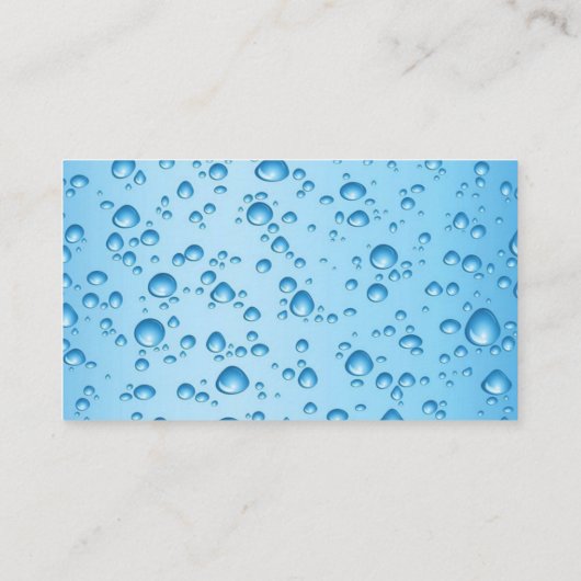 Windows Squeegee Supplies CleanService Visitekaartje (Achterkant)