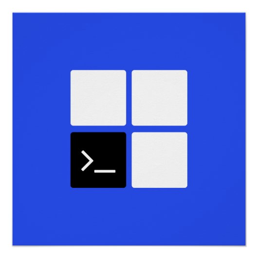 Windows Terminal Perfect Poster (Voorkant)