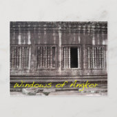 Windows van Angkor Briefkaart (Voorkant)