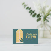 Windows Vrouwenleesboek Visitekaartje (Staand voorkant)