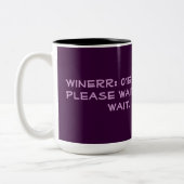 Windows Wait-foutcode Tweekleurige Koffiemok (Links)