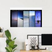 Windows White Sands Poster (Thuiskantoor)