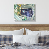 Windows-winkelen Canvas Afdruk (Insitu (Slaapkamer))