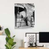 Windows Winkelen: jaren '40 Poster (Thuiskantoor)