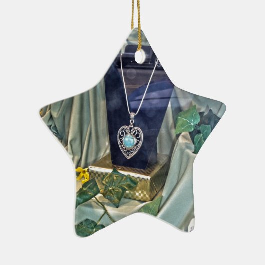 Windows-winkelen Keramisch Ornament (Rechts)