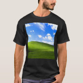 Windows XP-achtergrond T-shirt (Voorkant)