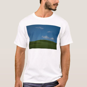 Windows XP-achtergrond T-shirt