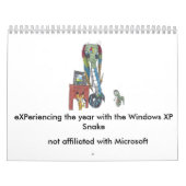 Windows XP-slang 2017-kalender Kalender (Hoes)