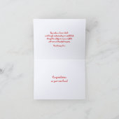 Windowsill Christelijk Nieuwe Huis Congrats Kaart (Binnen)