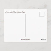 Windpaleis Jaipur India Briefkaart (Achterkant)