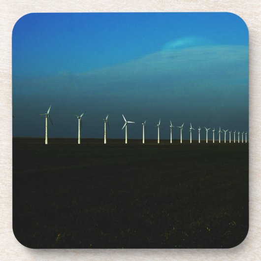 Windpark coastercnm bier onderzetter (Voorkant)