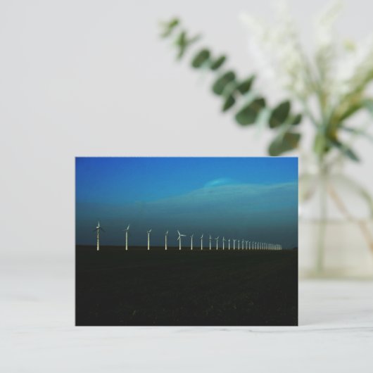 Windpark pcna briefkaart (Staand voorkant)