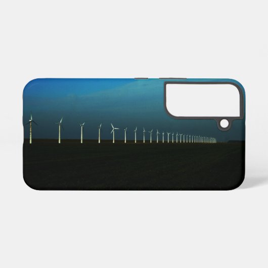 Windpark sgm samsung galaxy hoesje (Achterkant horizontaal)