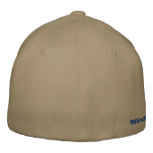 WindPath-Pet Geborduurde Pet (Achterkant)