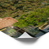 Windpunt Vuurtoren op Lake Michigan Perfect Poster (Hoek)