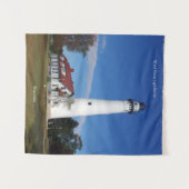 Windpuntvuurtoren tapijt wandkleed (Voorkant (horizontaal))