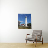 Windpuntvuurtoren tapijt wandkleed (In situ)