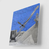 windrig van de Northwest Crane Operator Vierkante Klok (Hoek)