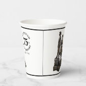 Windrush 75th Jubileum Statue Papieren Bekers (Rechts)