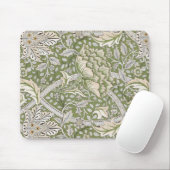 Windrush-patroon (van William Morris) Muismat (Met muis)