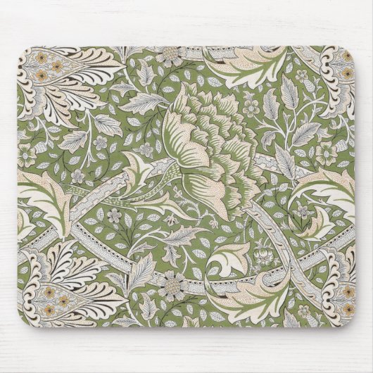 Windrush-patroon (van William Morris) Muismat (Voorkant)