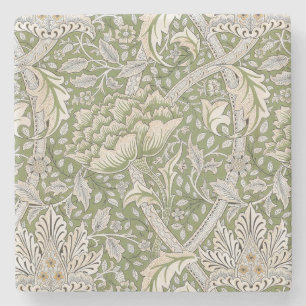 Windrush-patroon (van William Morris) Stenen Onderzetter