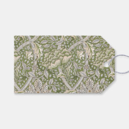Windrush Pattern (door William Morris) Cadeaulabel