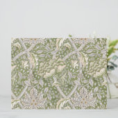 Windrush Pattern (door William Morris) Kaart (Staand voorkant)