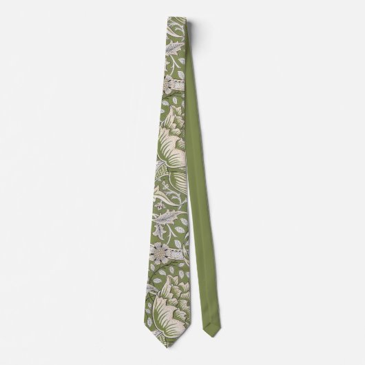 Windrush Pattern (door William Morris) Stropdas (Voorkant)