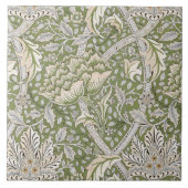 Windrush Pattern (door William Morris) Tegeltje (Voorkant)