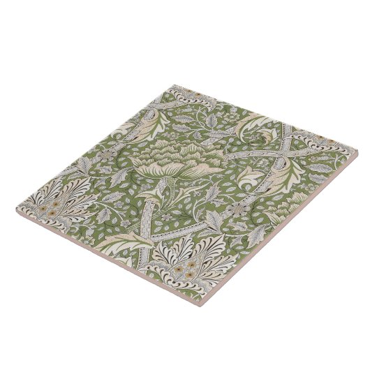 Windrush Pattern (door William Morris) Tegeltje (Zijkant)