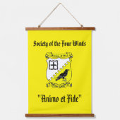 Winds Lodge Banner Hangend Wandkleed (Voorkant)