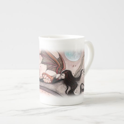 Winds of Autumn Fairy Dragon Tall Mok (Voorkant rechts)