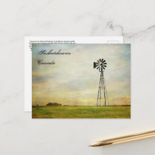 "Winds of Change" Saskatchewan Canada Briefkaart