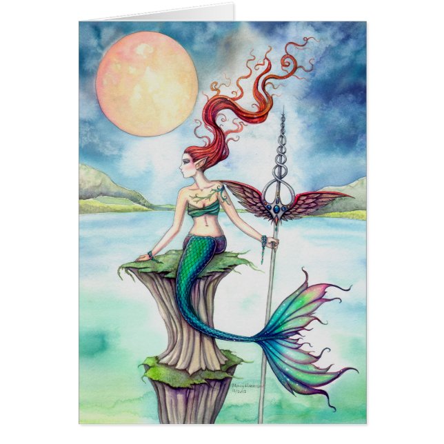 Winds of Ireland Mermaid Fantasy Art (Voorkant)
