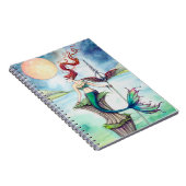Winds of Ireland Mermaid Fantasy Art Notitieboek (Rechterzijde)