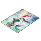 Winds of Ireland Mermaid Fantasy Art Notitieboek (Linkerzijde)