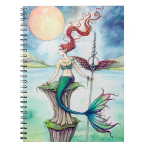 Winds of Ireland Mermaid Fantasy Art Notitieboek