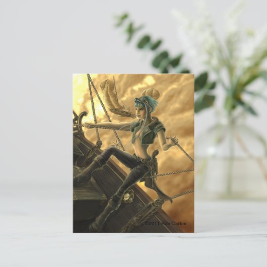 Windsailor Juili Briefkaart (Staand voorkant)