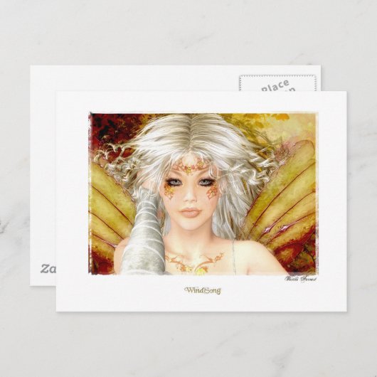 Windsong Briefkaart (Voorkant / Achterkant)