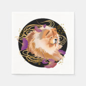 WINDSONG - Chow paper napkins Servet (Voorkant)