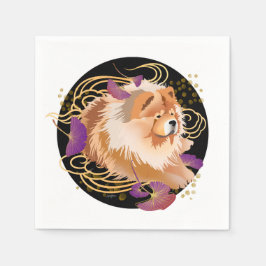 WINDSONG - Chow paper napkins Servet