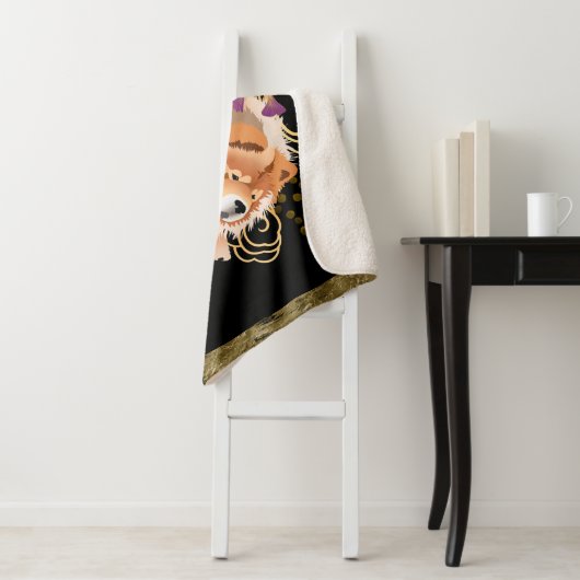 WINDSONG - de deken van Chow sherpa - 3 grootte (In situ)