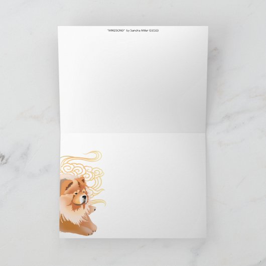 WINDSONG - de kaart 2 van de Kunst van de Chow gro (Binnen)