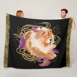 WINDSONG - de vlootsdeken van de Chow - 3 grootte Fleece Deken