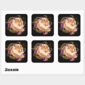 WINDSONG - stickers van het Kabeljauw (Vel)