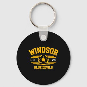 Windsor Blue Devils Voetbalnota 2025 Sleutelhanger